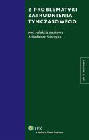 Okładka książki Z problematyki zatrudnienia tymczasowego