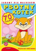 Okładka książki Zabawy dla maluchów - Psotny kotek