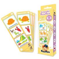 Okładka książki Zagadki CzuCzu dla dzieci 2-3 lat