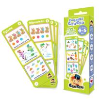 Okładka książki Zagadki CzuCzu dla dzieci 4-5 lat