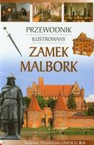 Okładka książki Zamek Malbork Przewodnik ilustrowany wersja polska