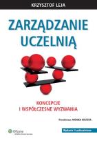 Okładka książki Zarządzanie uczelnią