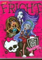Opakowanie Zeszyt Monster High w linie 32 strony A5 Fright