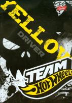 Opakowanie Zeszyt Team Hot Wheels A5 w linie 60 kartek żółty