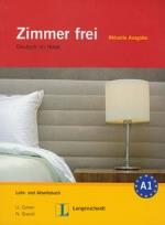 Okładka książki Zimmer frei Neu Lehr- und Arbeitsbuch z 3 płytami CD Deutsch im Hotel