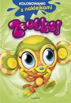 Okładka książki Zoobles! Kolorowanki z naklejkami
