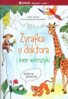 Okładka książki Żyrafka u doktora i inne wierszyki