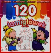 Okładka książki 120 łamigłówek