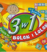 Opakowanie 3 w 1 Bolek i Lolek ALEX