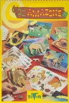 Opakowanie 3D Amazone. Kartki z końmi