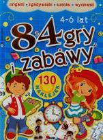 Okładka książki 84 gry i zabawy