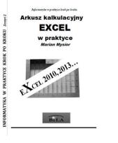 Okładka książki Arkusz kalkulacyjny EXCEL w praktyce