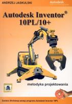 Okładka książki Autodesk Inventor10PL/10+ (z 3 płytami CD-ROM)