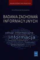 Okładka książki Badania zachowań informacyjnych