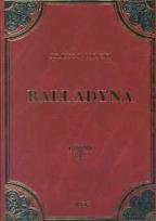 Okładka książki Balladyna skóra tw. oprawa GREG
