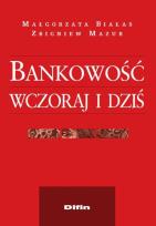 Okładka książki Bankowość wczoraj i dziś