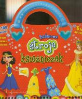 Okładka książki Baśniowe stroje księżniczek (czerwona)