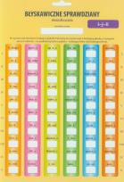 Opakowanie Błyskawiczne sprawdziany i-j-ii