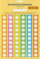 Opakowanie Błyskawiczne sprawdziany rz-ż 3