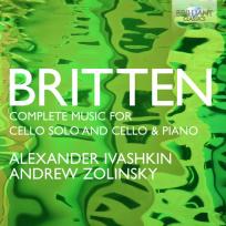 Okładka książki BRITTEN: COMPLETE MUSIC FOR CELLO SOLO AND CELLO AND PIANO