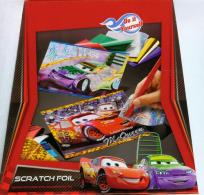 Opakowanie Cars. Scratch foil - kartki