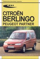Okładka książki Citroen Berlingo, Peugeot Partner modele 1996-2001