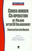 Okładka książki Cross border cooperation of Poland after Eu Enlargement