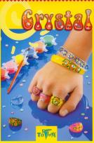 Opakowanie Crystal. Dekoracja przezroczystej biżuterii