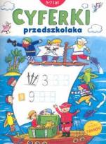 Okładka książki Cyferki przedszkolaka