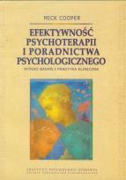 Okładka książki Efektywność psychoterapii i poradnictwa psychologicznego