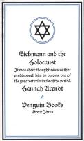 Okładka książki Eichmann and the Holocaust