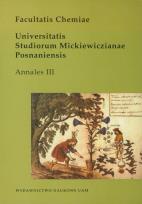 Opakowanie Facultatis chemiae. Universitatis Studiorum Mickiewiczianae Posnaniensis