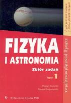 Okładka książki Fizyka i astronomia LO 1 zbiór zadań PWN