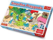 Okładka książki Gra - Smerfy Smerfna Przygoda TREFL