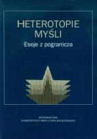Okładka książki Heterotopie myśli