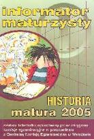 Opakowanie Informator maturzysty Historia Matura 2005