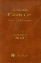 Opakowanie Informator Prawniczy 2014 Tradycja od lat B6 brązowy