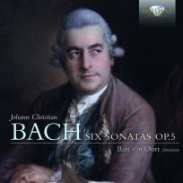 Okładka książki J. C. BACH: SIX SONATAS OP. 5
