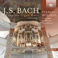 Okładka książki J. S. BACH: COMPLETE ORGAN MUSIC, VOL. 1