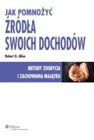 Okładka książki Jak pomnożyć źródła swoich dochodów
