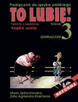Okładka książki J.polski GIM 3 To Lubię podr WE