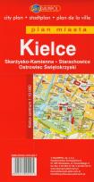 Opakowanie Kielce Plan miasta w skali 1:15 000