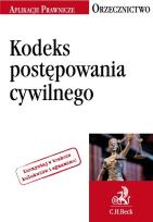 Okładka książki Kodeks postępowania cywilnego Orzecznictwo Aplikanta