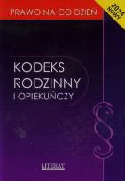 Okładka książki Kodeks rodzinny i opiekuńczy