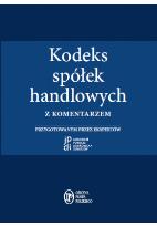 Okładka książki Kodeks spółek handlowych z komentarzem
