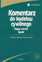 Okładka książki Komentarz do Kodeksu cywilnego księga czwarta spadki