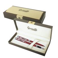 Opakowanie Komplet Pióro+Długopis Stretto, Czerwony