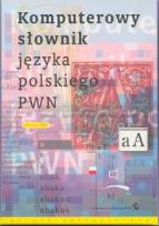 Opakowanie Komputerowy słownik języka polskiego PWN