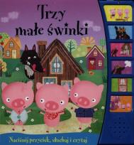 Okładka książki Książeczka dźwiękowa - Trzy małe świnki