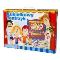 Okładka książki Kukiełkowy teatrzyk 4M